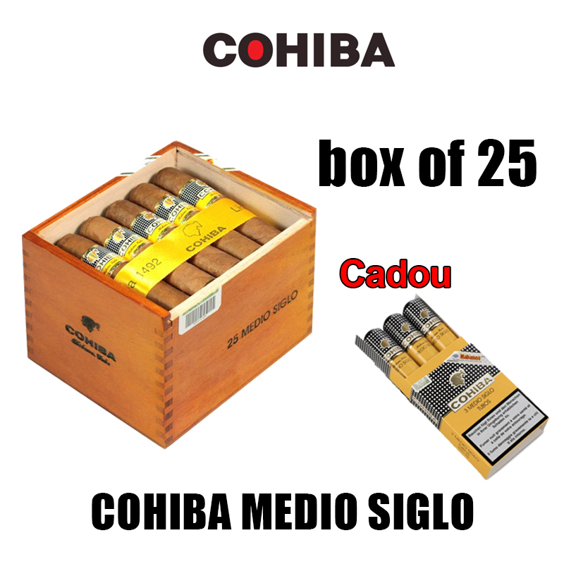 COHIBA MEDIO SIGLO box of 25